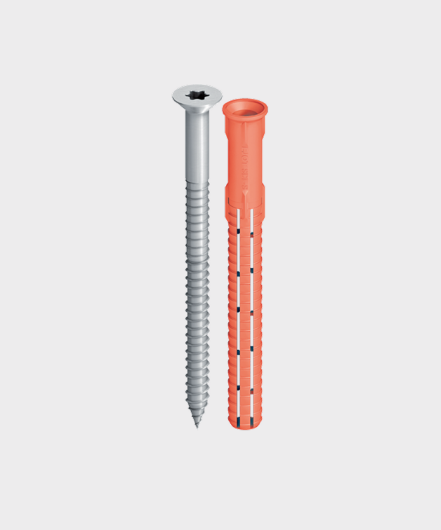 TAPITS DE NYLON - CABEÇA CÓNICA TORX