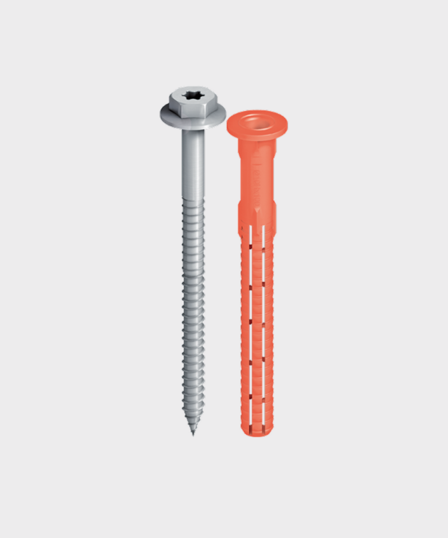 TAPITS DE NYLON - CABEÇA SEXTAVADA/TORX